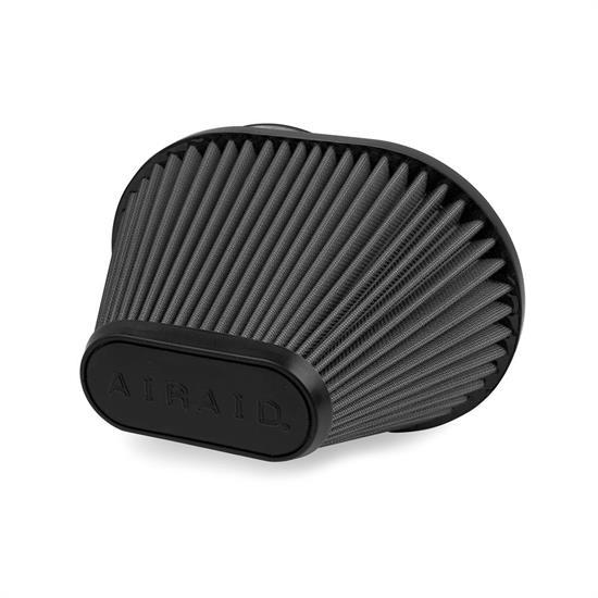 Airaid 722-473 SynthaMax Air Filter, Black, 6.5in Tall, Oval Tapered
