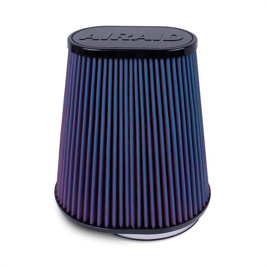Airaid 723-127 SynthaMax Air Filter, Blue, 9.5in Tall, Oval Tapered
