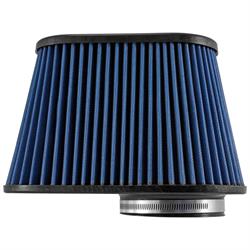 Airaid 723-128 Air Filter, Blue, 7.25in Tall, Oval Tapered