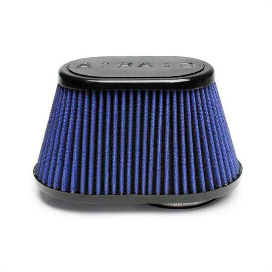 Airaid 723-448 Air Filter, Blue, 4.5in Tall, Oval Tapered