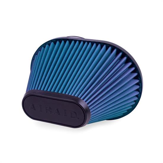 Airaid 723-473 Air Filter, Blue, 6.5in Tall, Oval Tapered