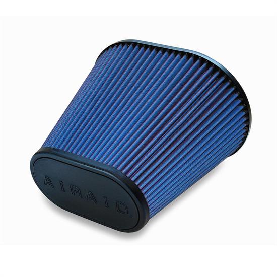Airaid 723-476 Air Filter, Blue, 9in Tall, Oval Tapered
