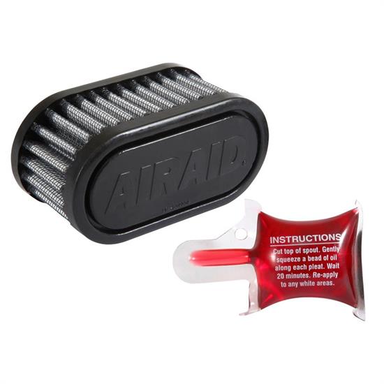 Airaid 771-491 Valve Cover Breather, 1.5 in. Tall, 4 in. OD