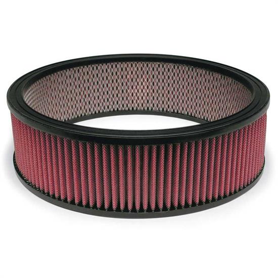 Airaid 800-375 SynthaFlow Air Filter, Red, 4in Tall, Round Straight