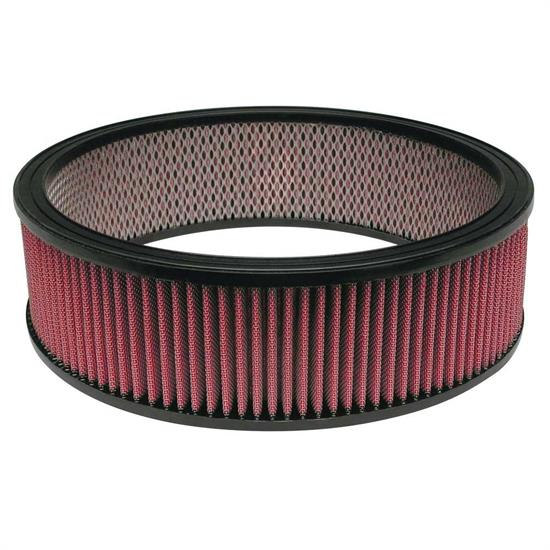 Airaid 801-375 SynthaMax Air Filter, Red, 4in Tall, Round Straight