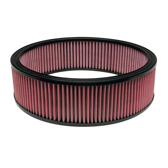Airaid 801-377 SynthaMax Air Filter, Red, 4in Tall, Round Straight