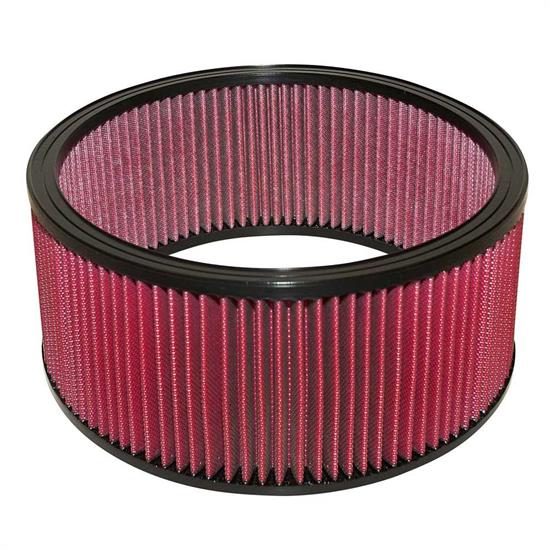 Airaid 801-379 SynthaMax Air Filter, Red, 6in Tall, Round Straight