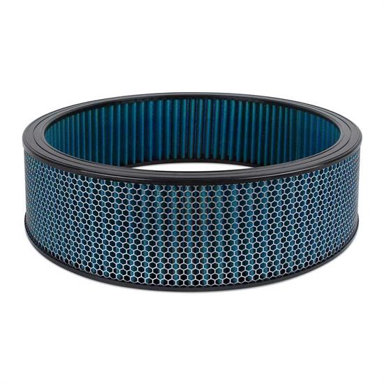Airaid 803-413 SynthaMax Air Filter, Blue, 4in Tall, Round Straight
