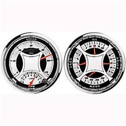 Auto Meter 1103 MCX Quad and Tach/Speedo Combo Gauge Kit, 5 Inch