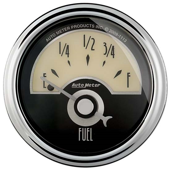 Auto Meter 1104 Cruiser AD Air-Core Fuel Level Gauge, 2-1/16 Inch