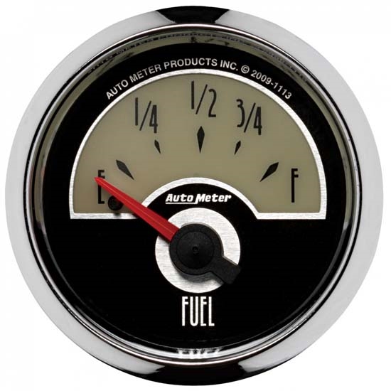 Auto Meter 1113 Cruiser Air-Core Fuel Level Gauge, 2-1/16 Inch