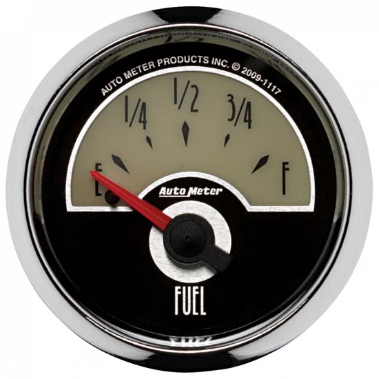 Auto Meter 1117 Cruiser Air-Core Fuel Level Gauge, 2-1/16 Inch