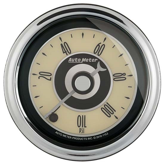 Auto Meter 1152 Cruiser AD Digital Stepper Motor Oil Pressure Gauge