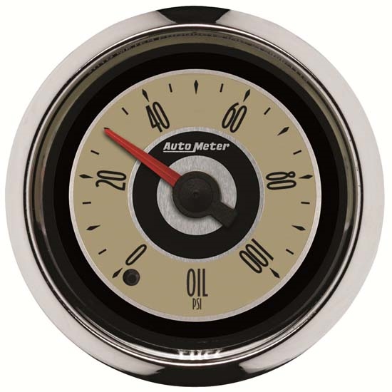 Auto Meter 1153 Cruiser Digital Stepper Motor Oil Pressure Gauge