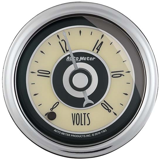 Auto Meter 1182 Cruiser AD Digital Stepper Motor Voltmeter Gauge