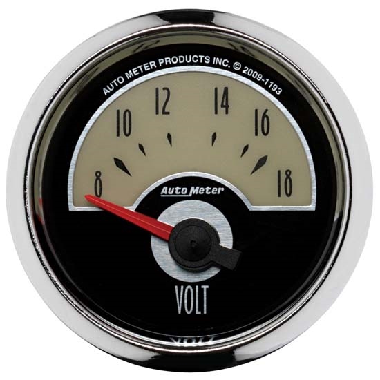 Auto Meter 1193 Cruiser Air-Core Voltmeter Gauge, 2-1/16 Inch