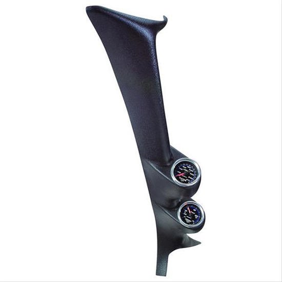 Auto Meter 12102 Dual Gauge Full Pillar, 87-93 Mustang Fox Body, 2-5/8