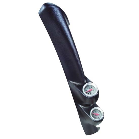 Auto Meter 12122 Dual Gauge Full Pillar, 2003-04 Mustang, 2-1/16 Inch