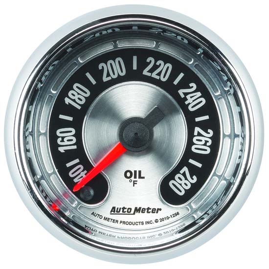 Auto Meter 1256 American Muscle Digital Stepper Motor Oil PSI Gauge