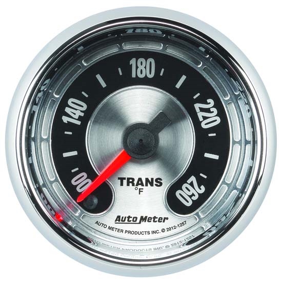 Auto Meter 1257 American Muscle Digital Stepper Motor Trans Temp Gauge