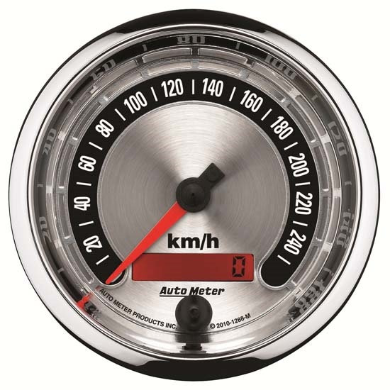 Auto Meter 1288-M American Muscle Air-Core Speedometer Gauge