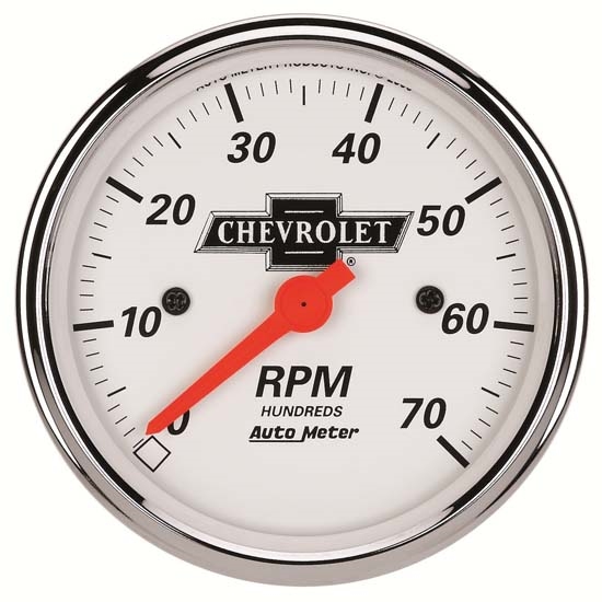 Auto Meter 1398-00408 Chevy Vintage Air-Core In-Dash Tachometer Gauge