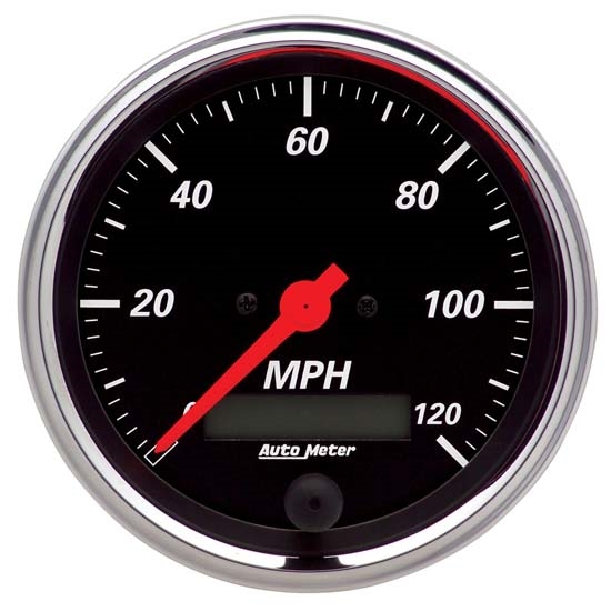 Auto Meter 1481 Designer Black Air-Core Tach/Speedometer Combo Gauge