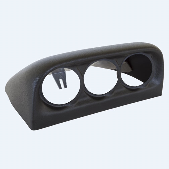 Auto Meter 15002 Triple Gauge Dash Pod, 1998-02 Dodge Ram, 2-1/16 Inch