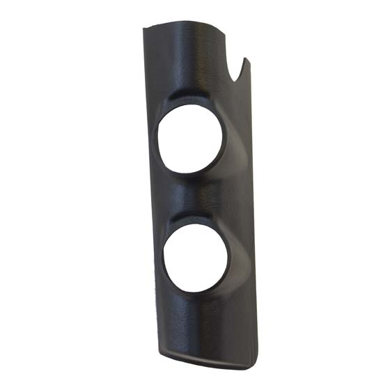 Auto Meter 15221 Dual Gauge Full Pillar, 2007-10 Jeep Wrangler JK
