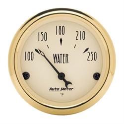 AutoMeter 1538 Golden Oldies Air-Core Water Temperature Gauge