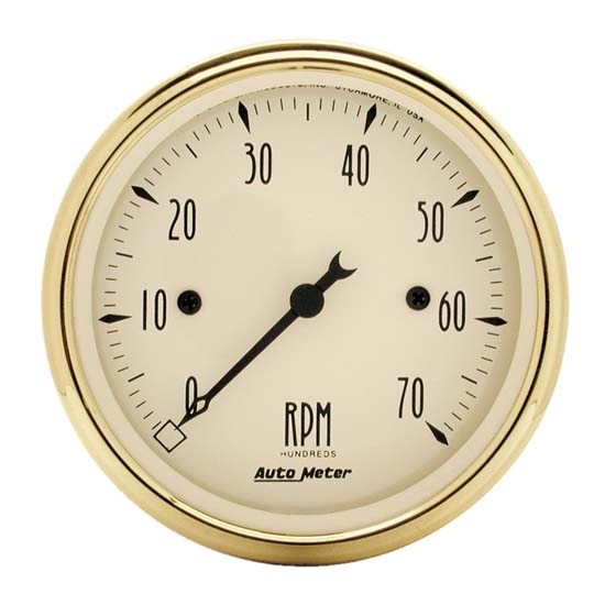 Auto Meter 1595 Golden Oldies Air-Core In-Dash Tachometer Gauge