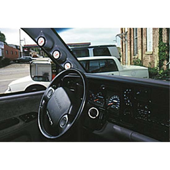 Auto Meter 17201 Triple Gauge Full Pillar, 1994-97 Dodge Ram, 2-1/16