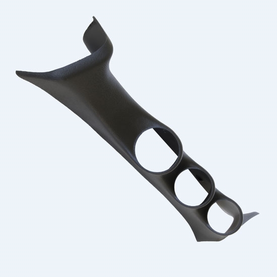 Auto Meter 17313 Triple Gauge Full Pillar, 2008-10 Ford Super Duty