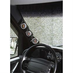 AutoMeter 17316 3-Gauge Full Pillar,92-02 Ford E Series,2-1/16