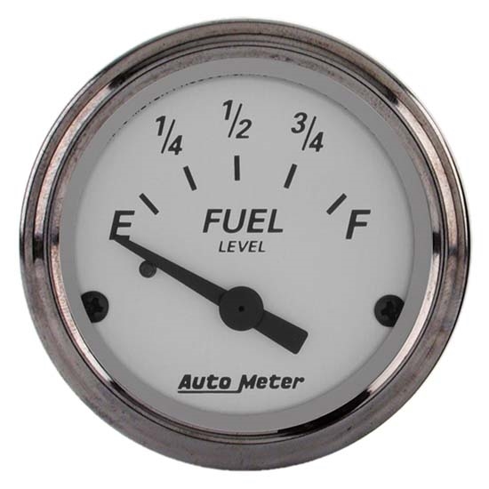 Auto Meter 1905 American Platinum Air-Core Fuel Level Gauge