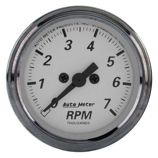 AutoMeter 1994 American Platinum Air-Core In-Dash Tachometer