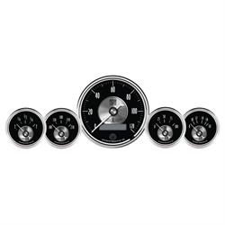 AutoMeter 2001 Prestige Black Diamond 5 Piece Gauge Set