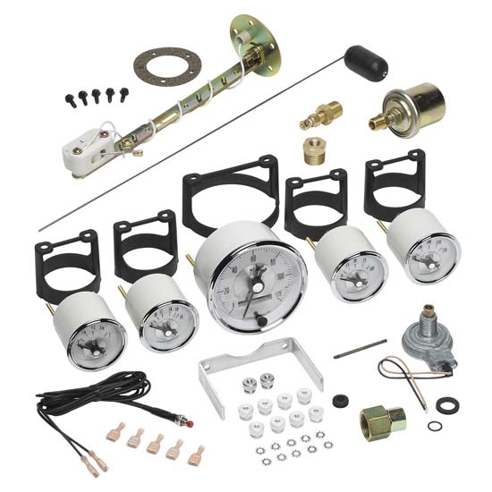 Auto Meter 2006 Prestige Pearl 5 Piece Gauge Set