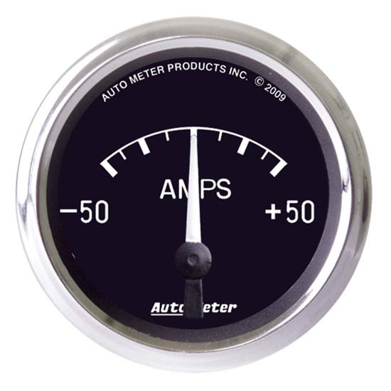 AutoMeter 201012 Cobra Air-Core Ammeter Gauge, 2-1/16 Inch