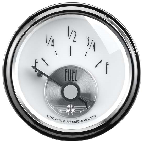 Auto Meter 2018 Prestige Pearl Air-Core Electric Quad Gauge, 5 Inch