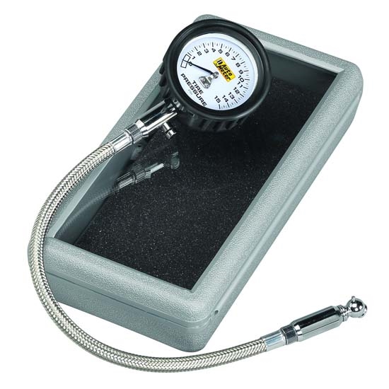 Auto Meter 2159 Mechanical Tire Pressure Gauge, 15 PSI