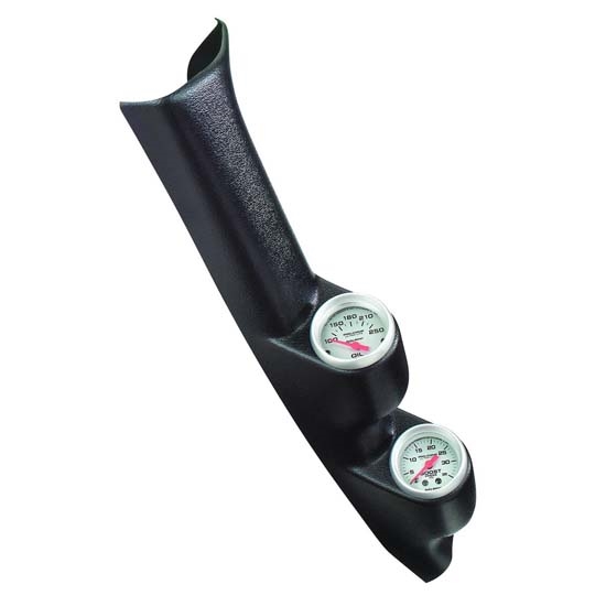 Auto Meter 22808 Dual Gauge Full Pillar, 2003-04 Nissan 350Z, 2-1/16