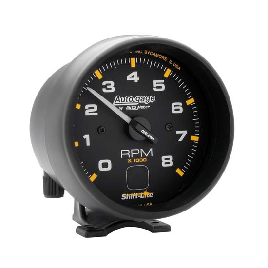 Auto Meter 2302 Auto Gage Air-Core Pedestal Tachometer Gauge