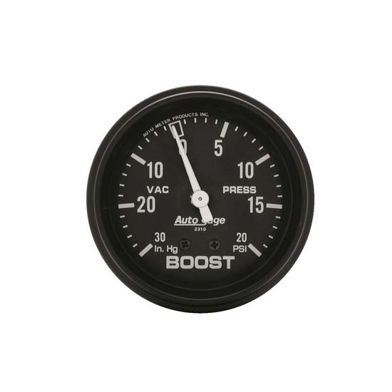 Auto Meter 2310 Auto Gage Mechanical Boost/Vacuum Gauge