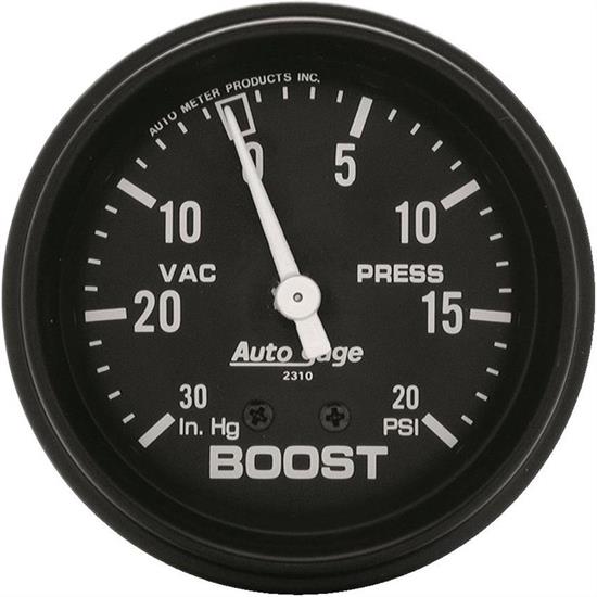AutoMeter 2310 Auto Gage Mechanical Boost/Vacuum Gauge