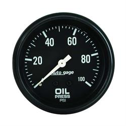 AutoMeter 2312 Auto Gage Mechanical Oil Press. Gauge