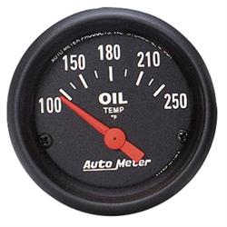AutoMeter 2638 Z-Series Air-Core Oil Temperature Gauge, 2-1/16