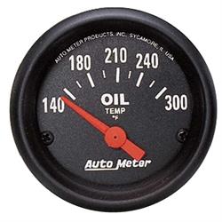 AutoMeter 2639 Z-Series Air-Core Oil Temperature Gauge, 2-1/16