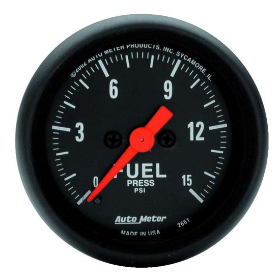 Auto Meter 2661 Z-Series Digital Stepper Motor Fuel Pressure Gauge