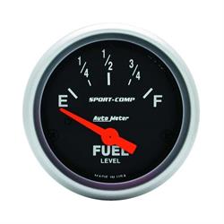 AutoMeter 3316 Sport-Comp Air-Core Elec. Fuel Level Gauge,2-1/16